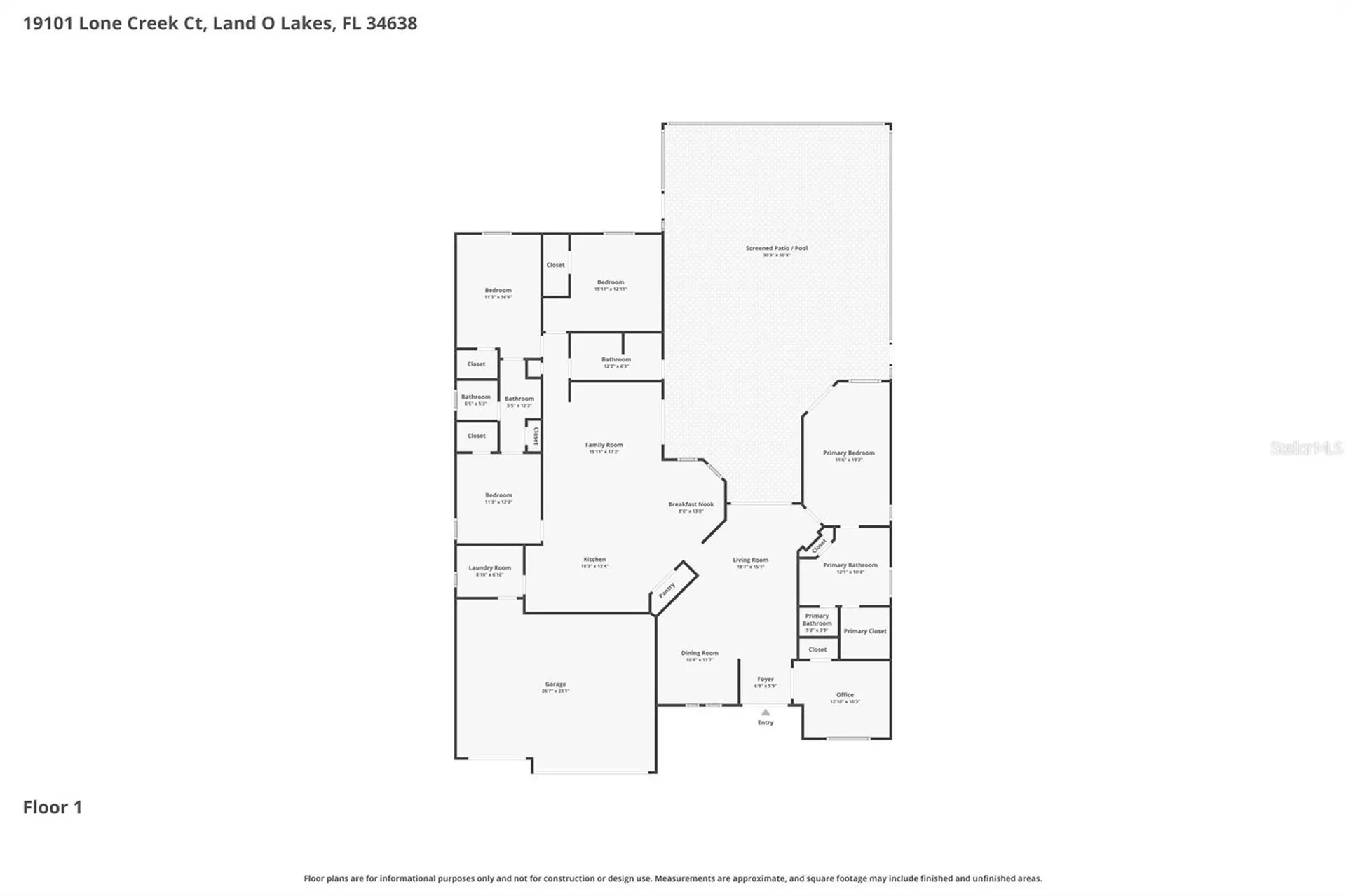 19101 Lone Creek Court Land O Lakes FL 34638