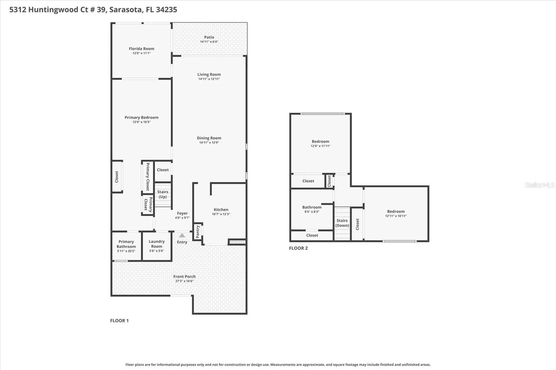 5312 Huntingwood Court Sarasota FL 34235