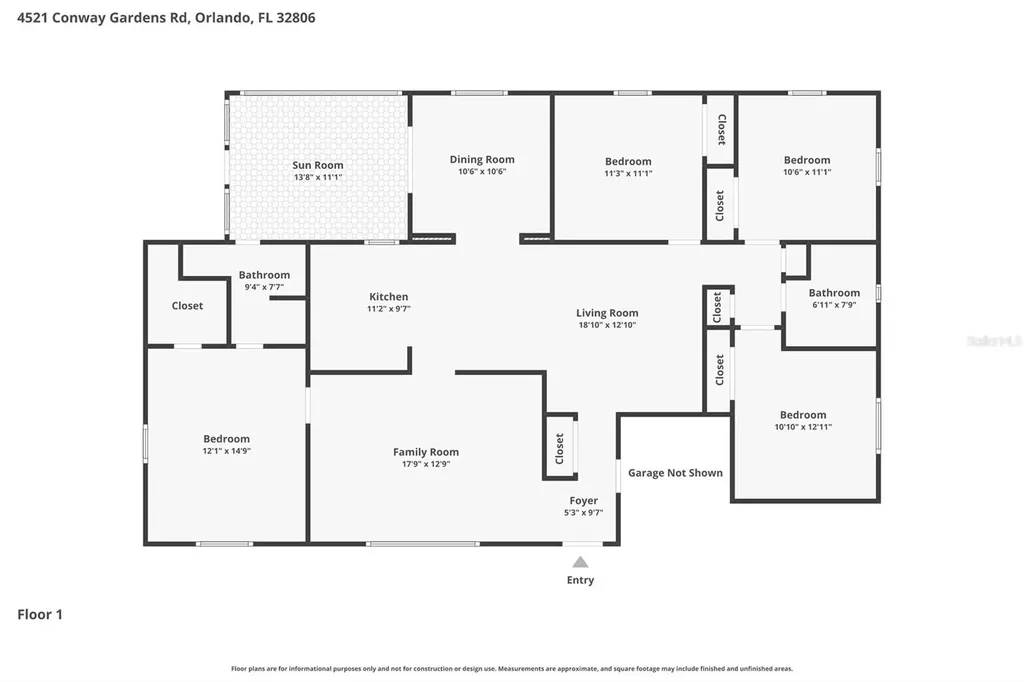 4521 Conway Gardens Road Orlando FL 32806