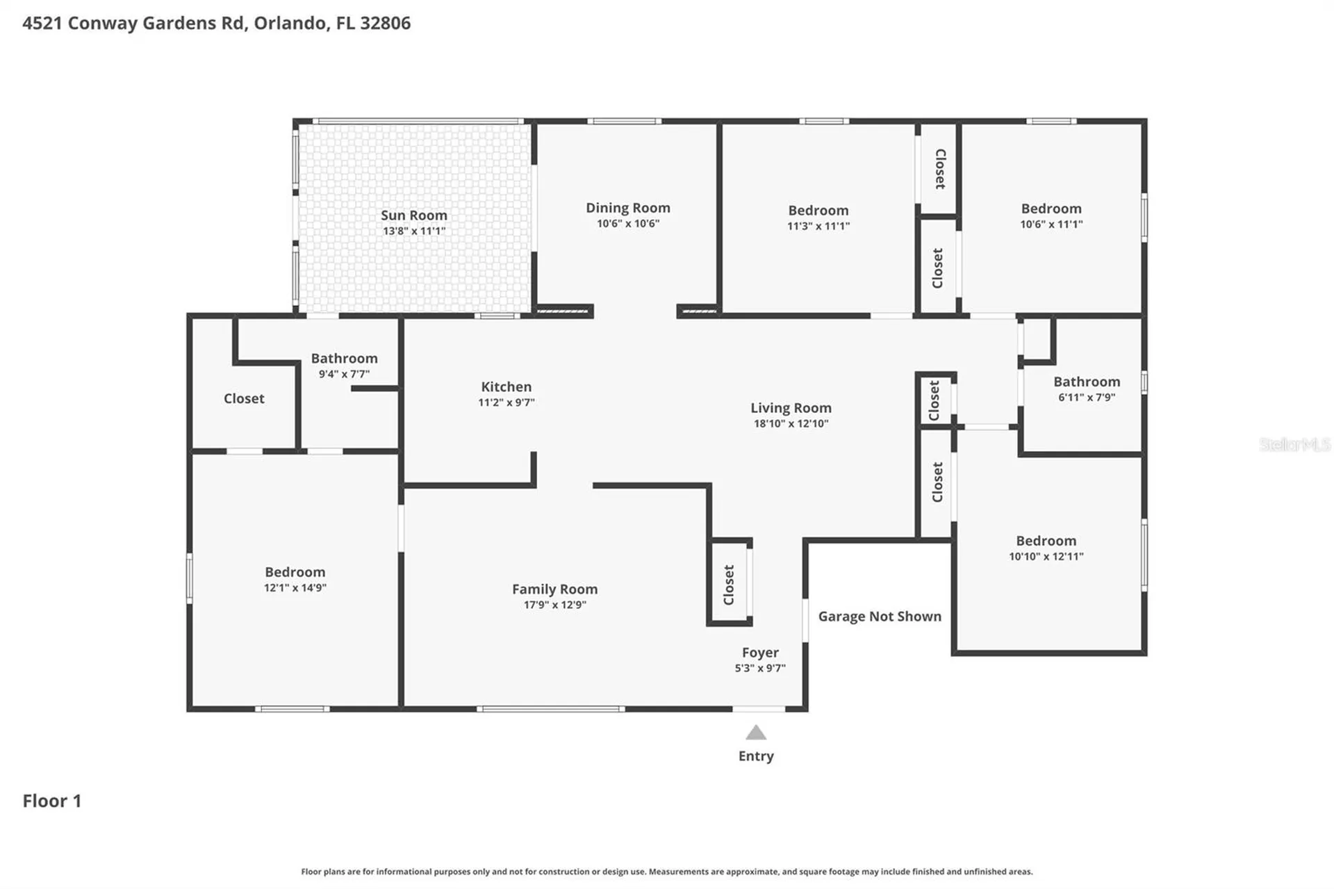 4521 Conway Gardens Road Orlando FL 32806