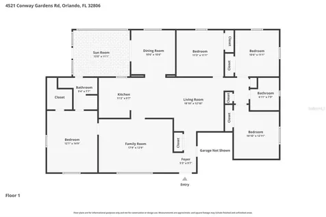 4521 Conway Gardens Road Orlando FL 32806