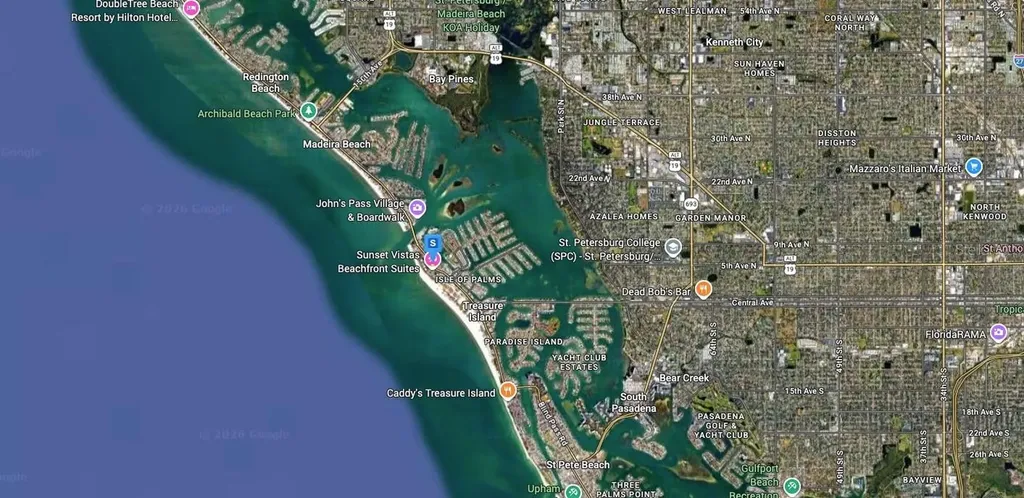 12103 Gulf Boulevard Treasure Island FL 33706