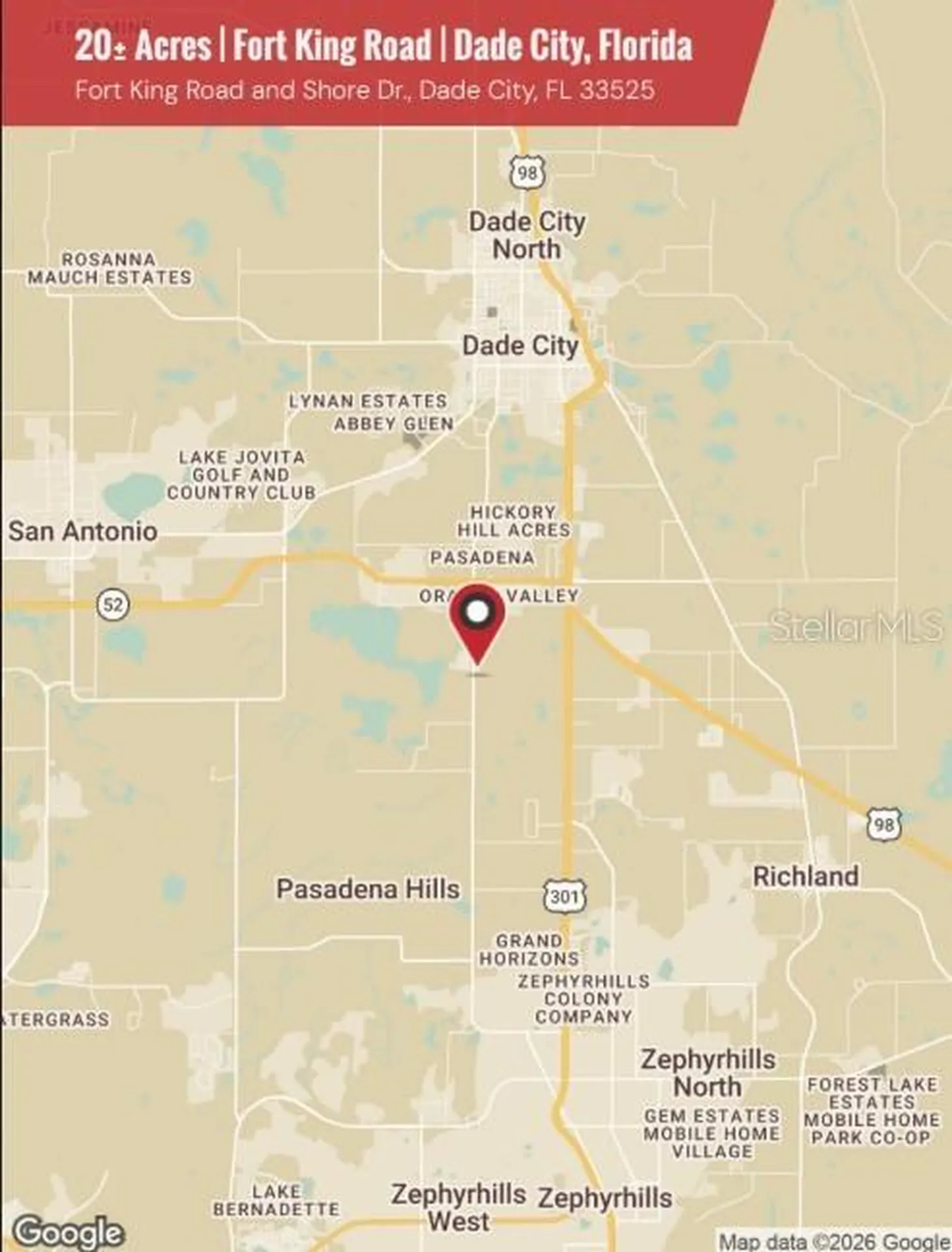 10740 Fort King Road Dade City FL 33525