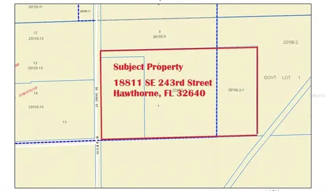 18811 SE 243rd Street Hawthorne FL 32640