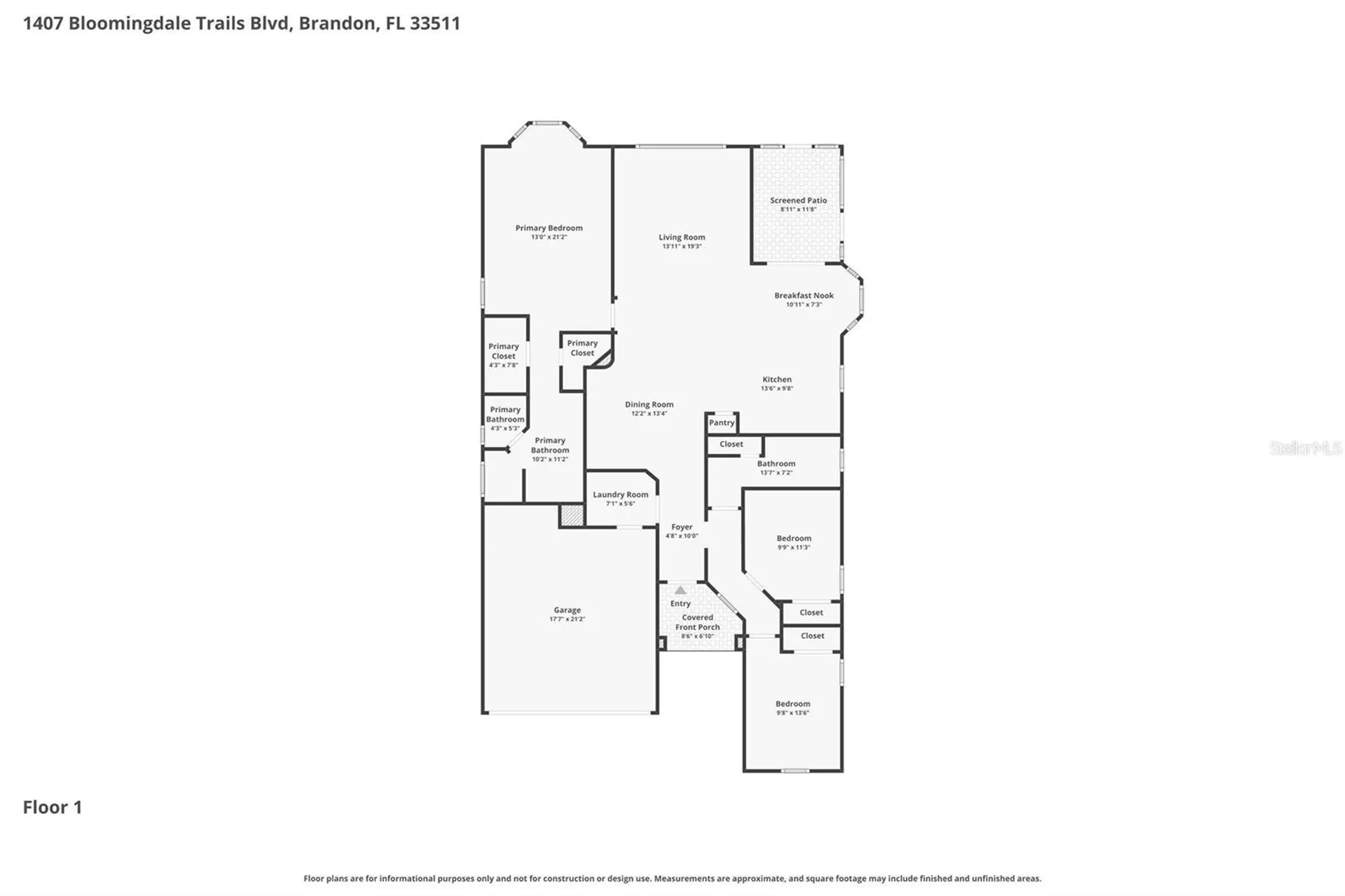 1407 Bloomingdale Trails Boulevard Brandon FL 33511