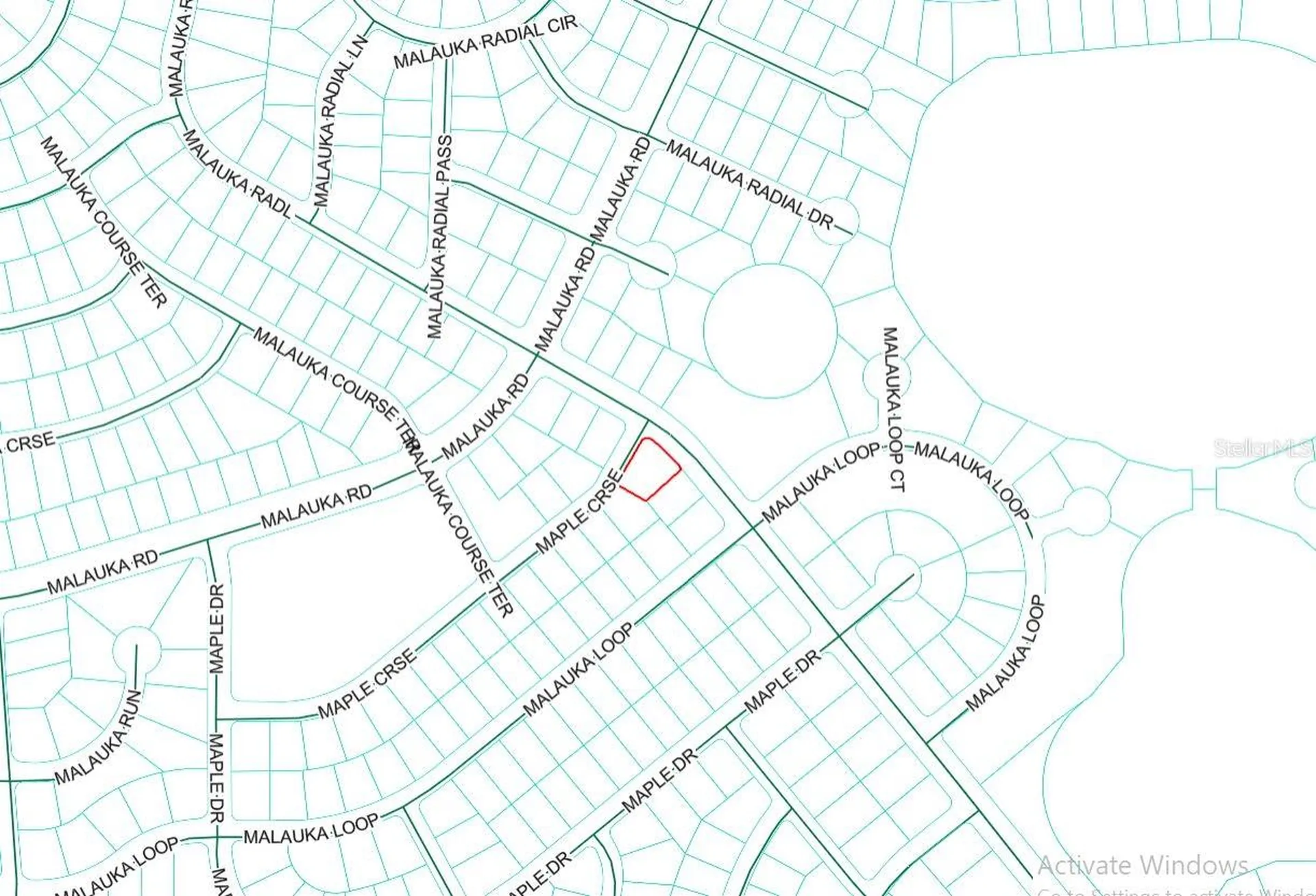 Lot 1 Maluka Radial Ocklawaha FL 32179