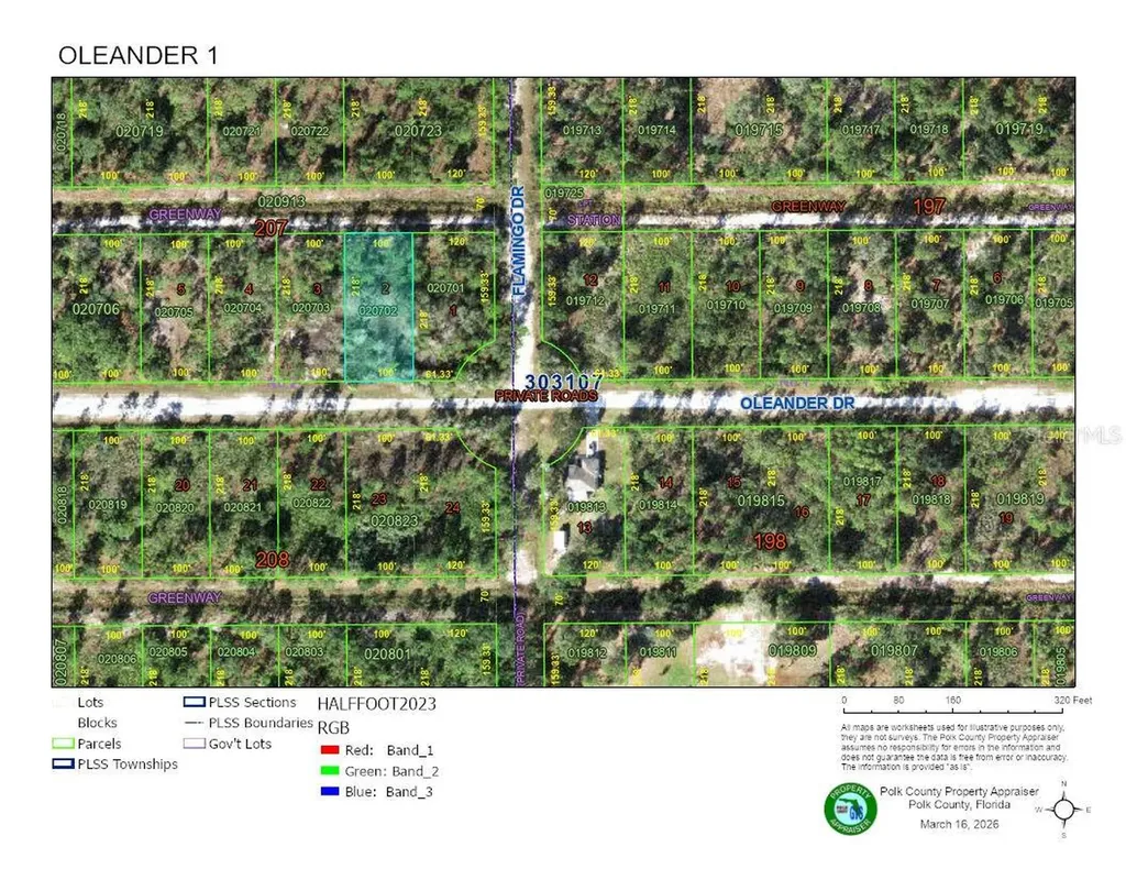 Tbd Oleander Drive Indian Lake Estates FL 33855