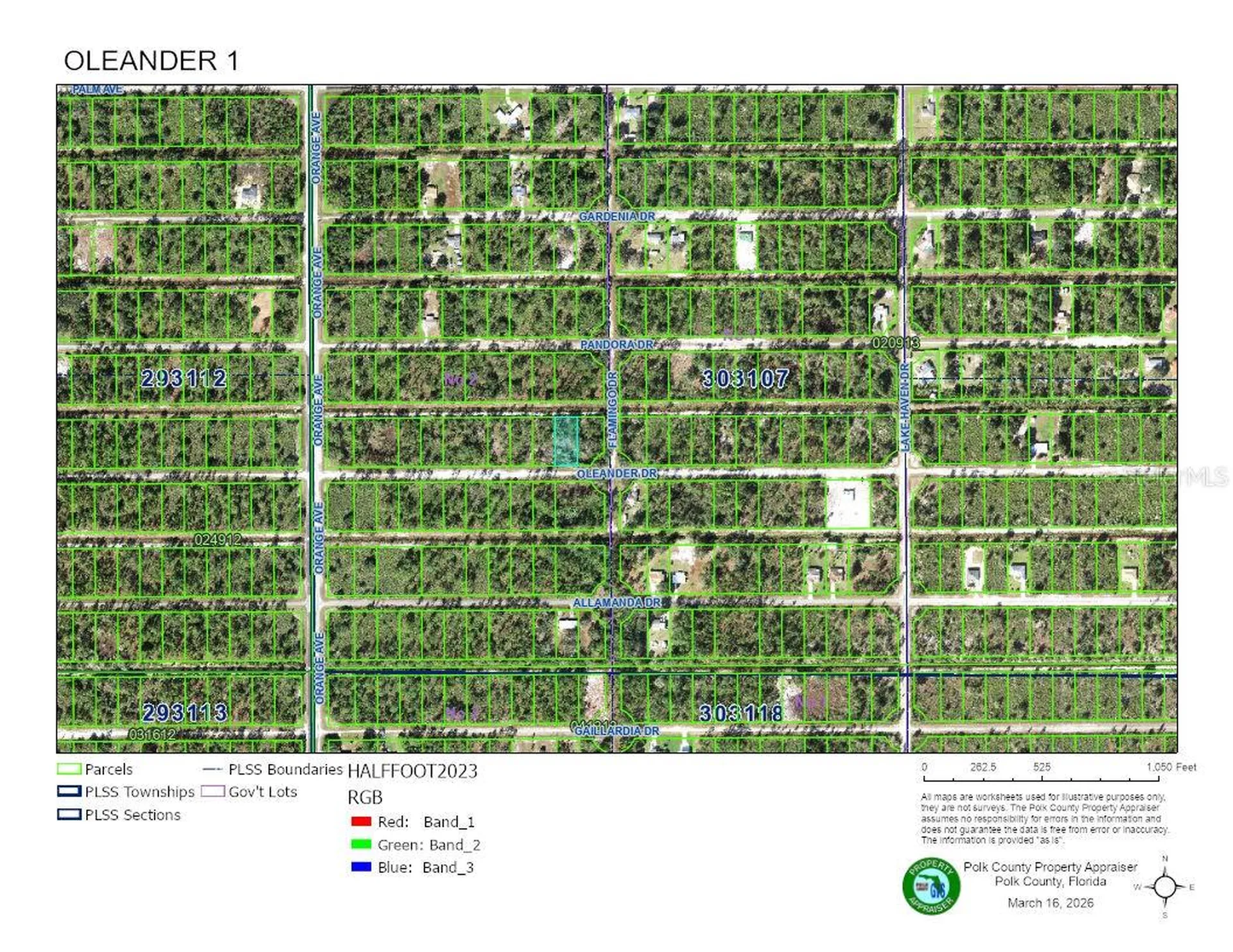 Tbd Oleander Drive Indian Lake Estates FL 33855