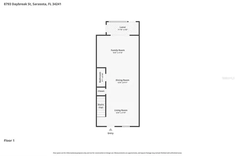 8793 Daybreak Street Sarasota FL 34241