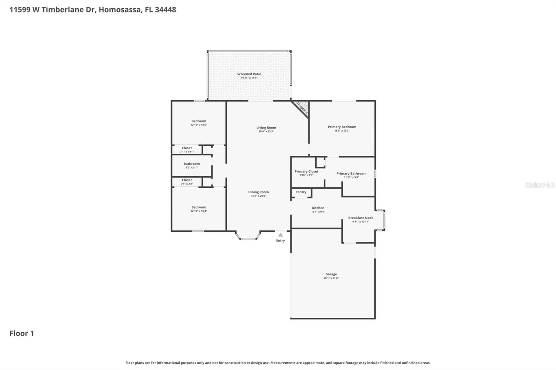 11599 W Timberlane Drive Homosassa FL 34448