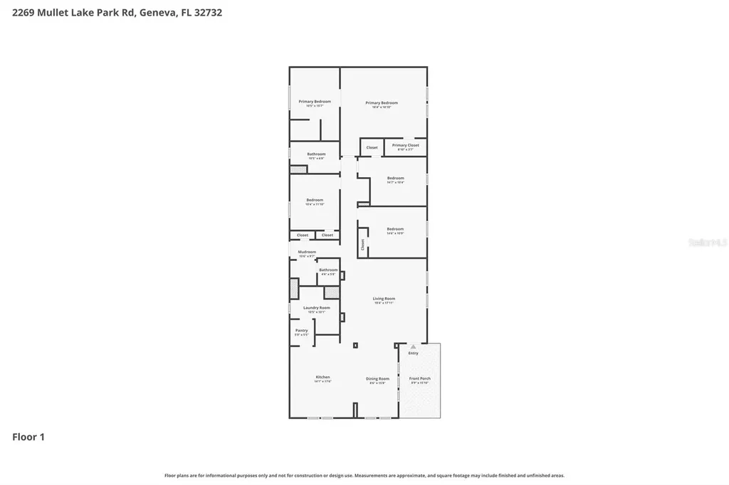 2269 Mullet Lake Park Road Geneva FL 32732