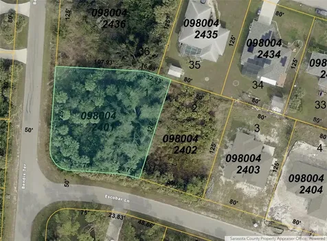 Escobar Lane North Port FL 34286