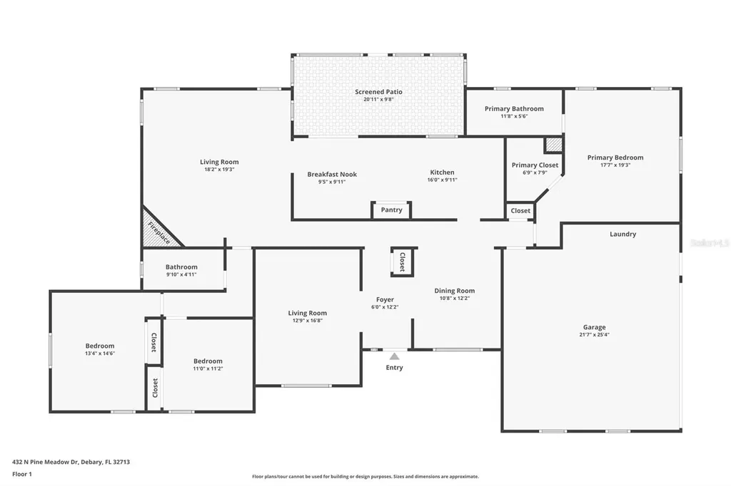 432 N Pine Meadow Drive Debary FL 32713