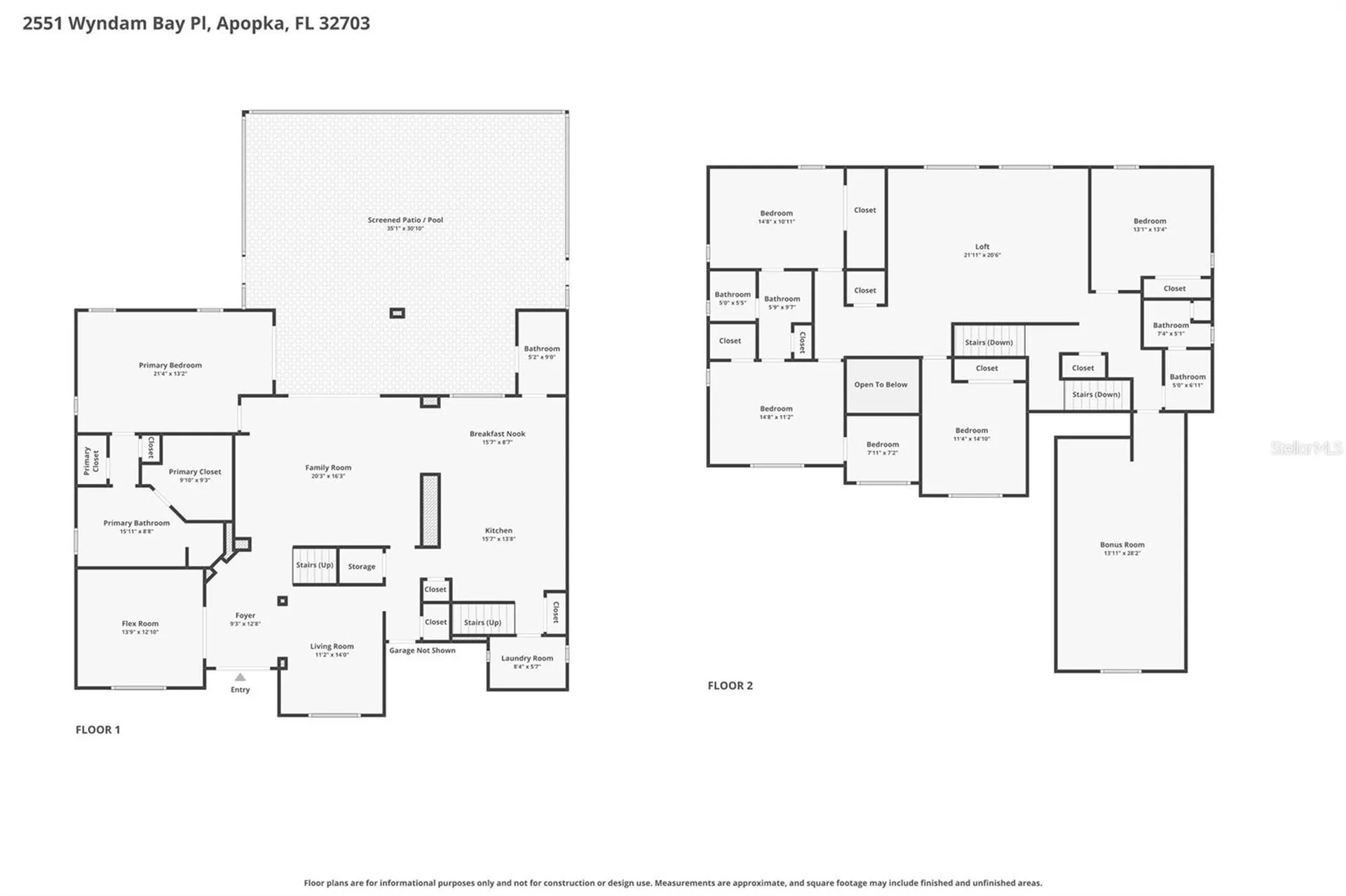 2551 Wyndam Bay Place Apopka FL 32703