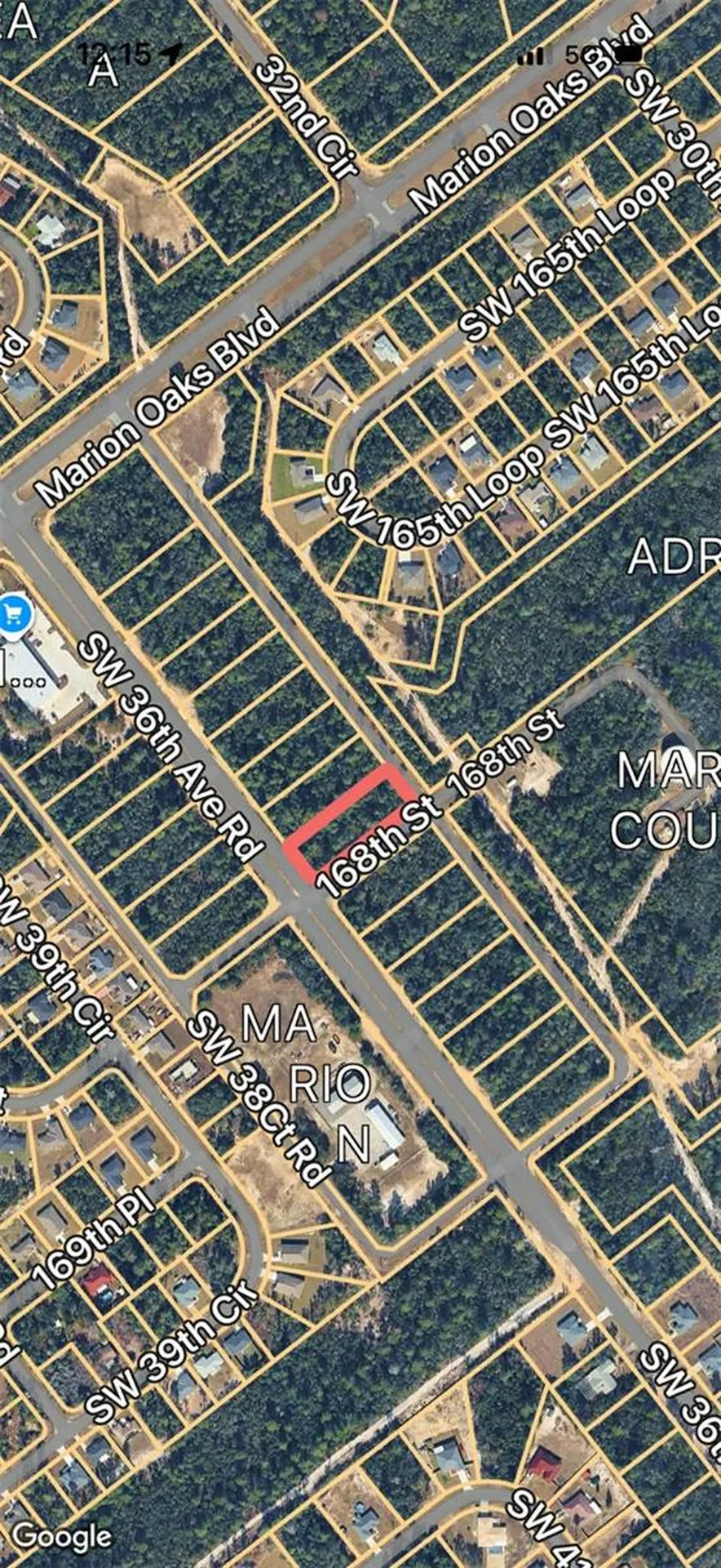 0 SW 36th Avenue Road Ocala FL 34473