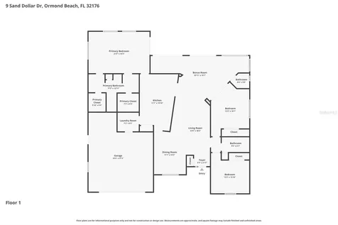 9 Sand Dollar Drive Ormond Beach FL 32176