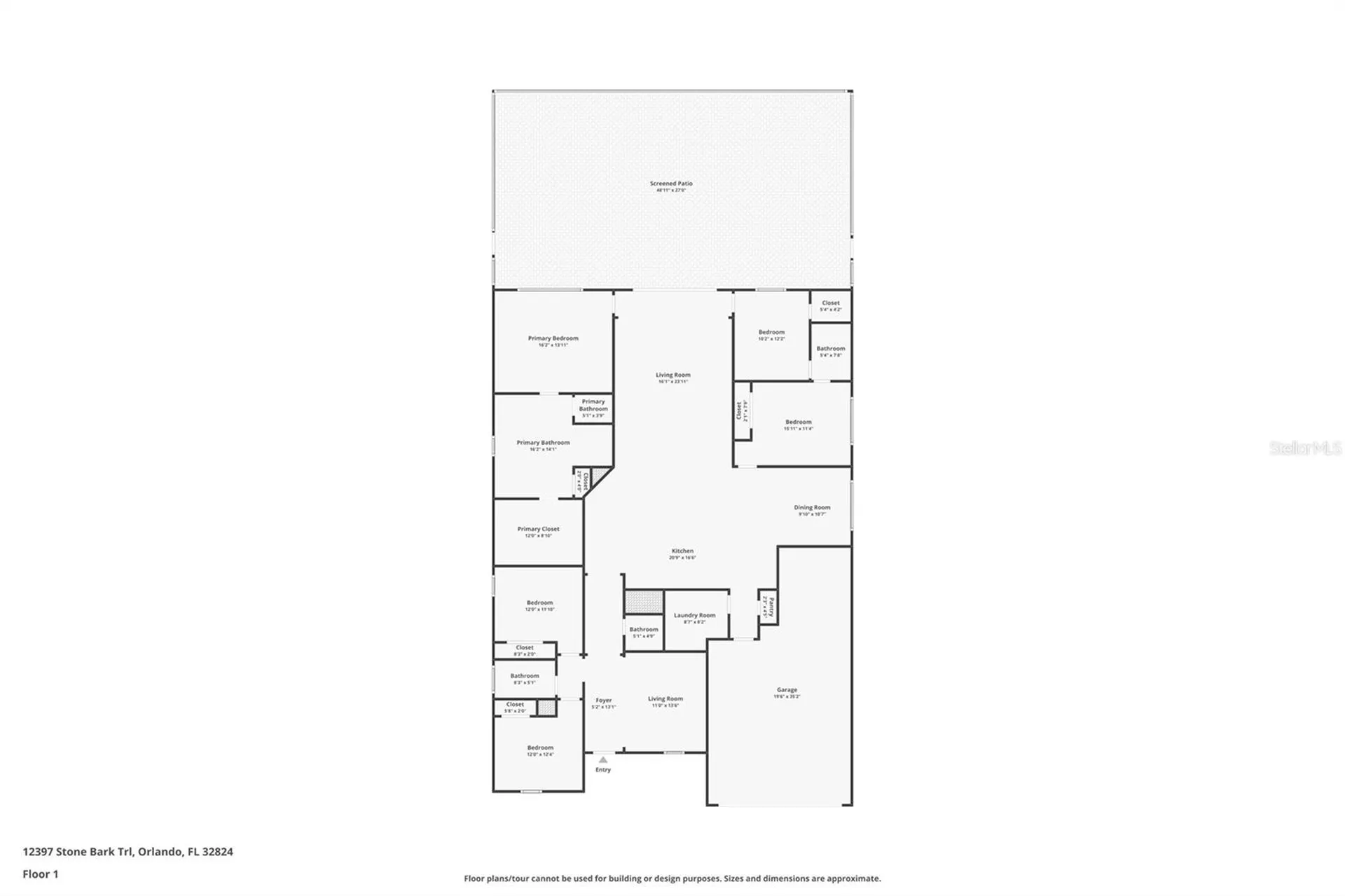 12397 Stone Bark Trail Orlando FL 32824