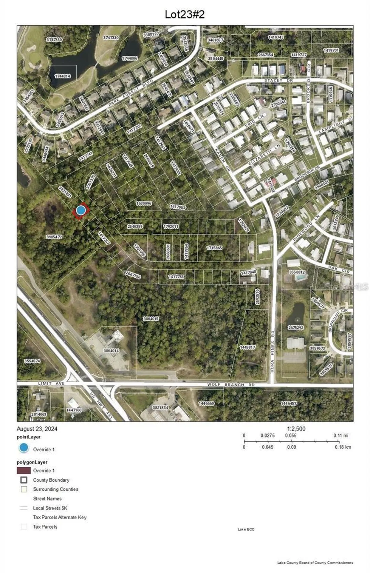 Lot 23 Park Forest Boulevard Mount Dora FL 32757