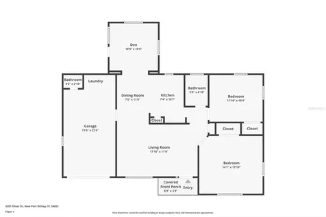 6201 Silver Drive New Port Richey FL 34653