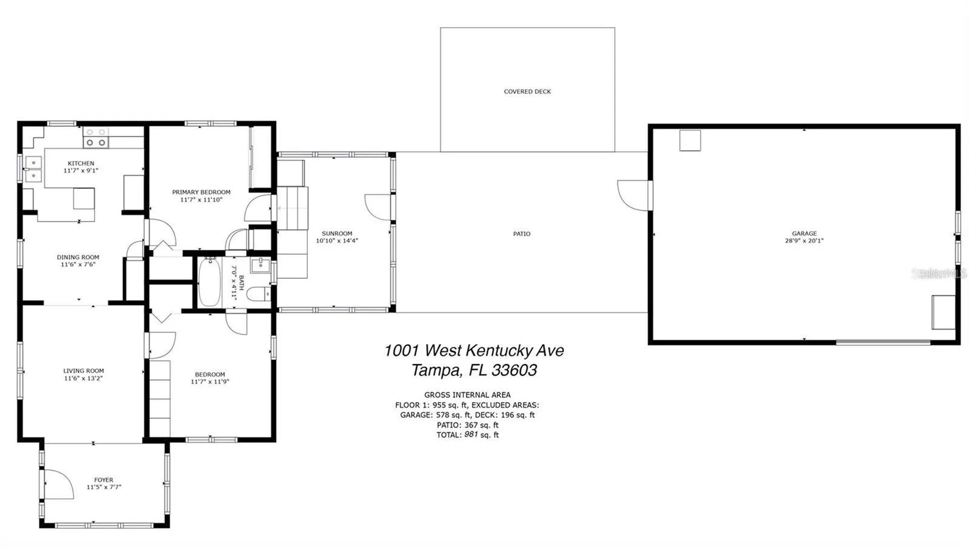 1001 W Kentucky Avenue Tampa FL 33603