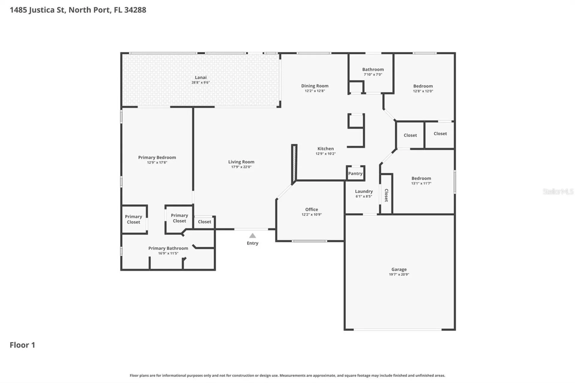 1485 Justica Street North Port FL 34288