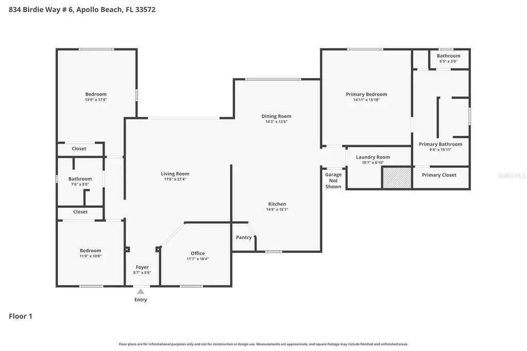 834 Birdie Way Apollo Beach FL 33572
