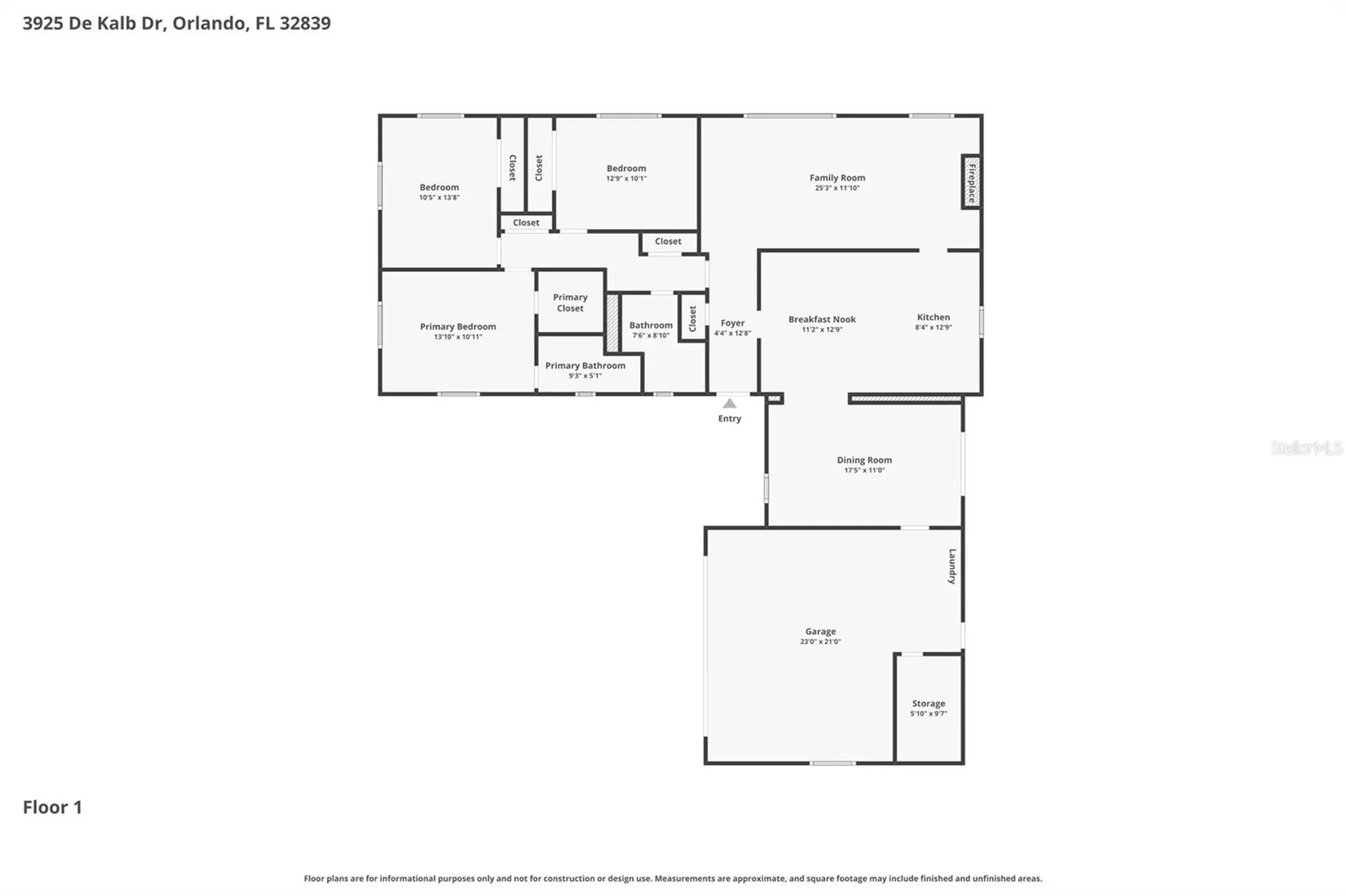 3925 De Kalb Drive Orlando FL 32839