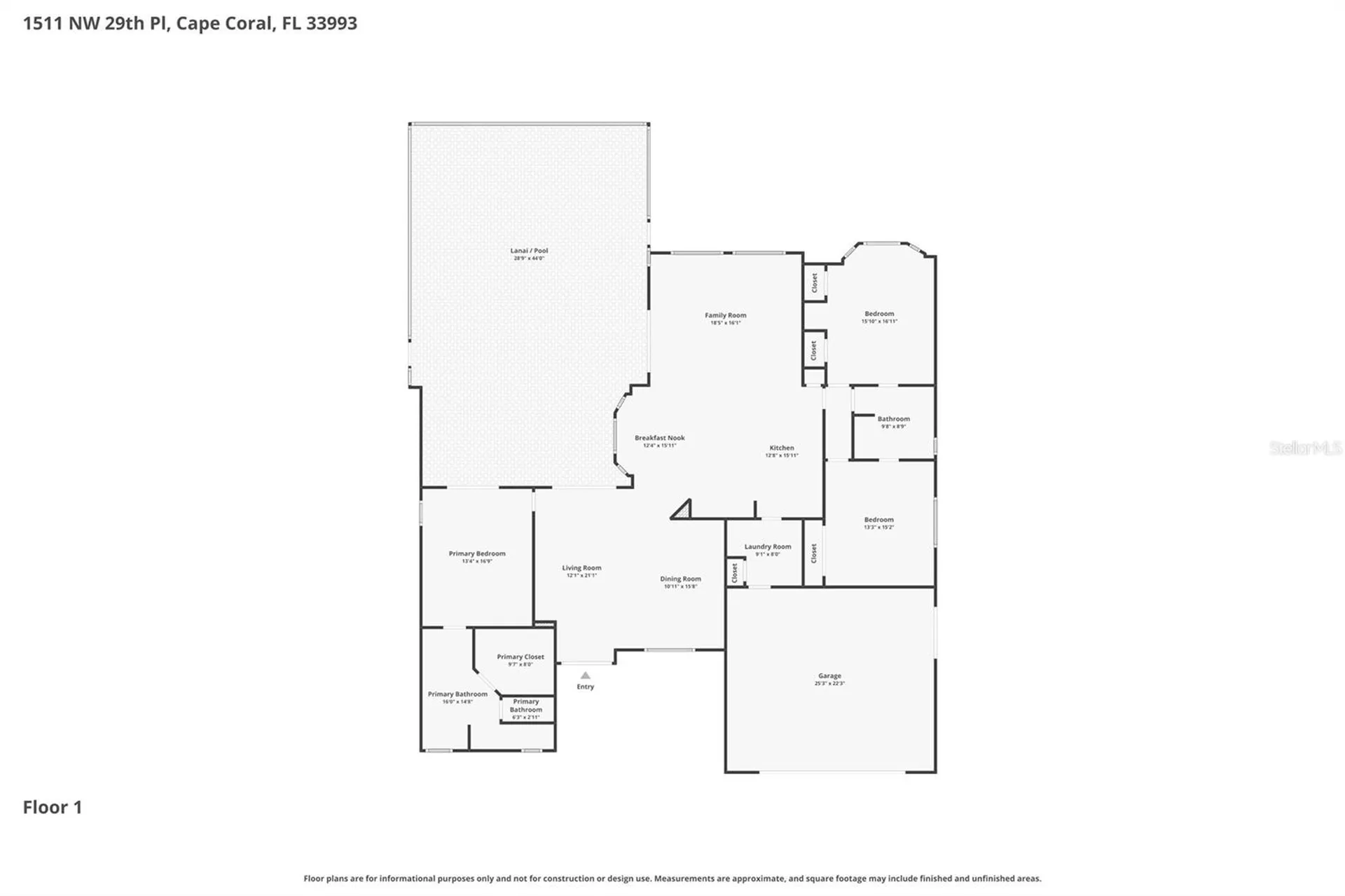 1511 NW 29th Place Cape Coral FL 33993