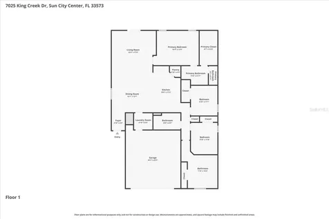 7025 King Creek Drive Sun City Center FL 33573