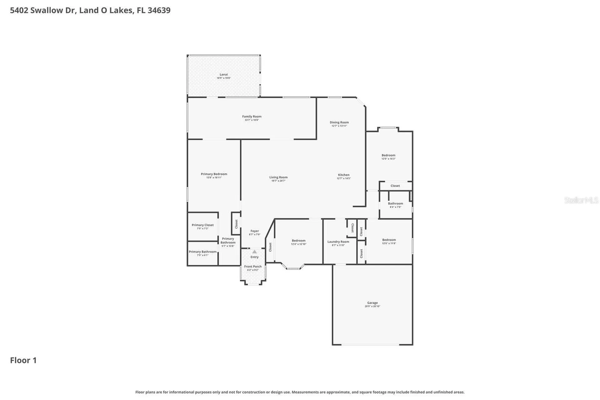 5402 Swallow Drive Land O Lakes FL 34639