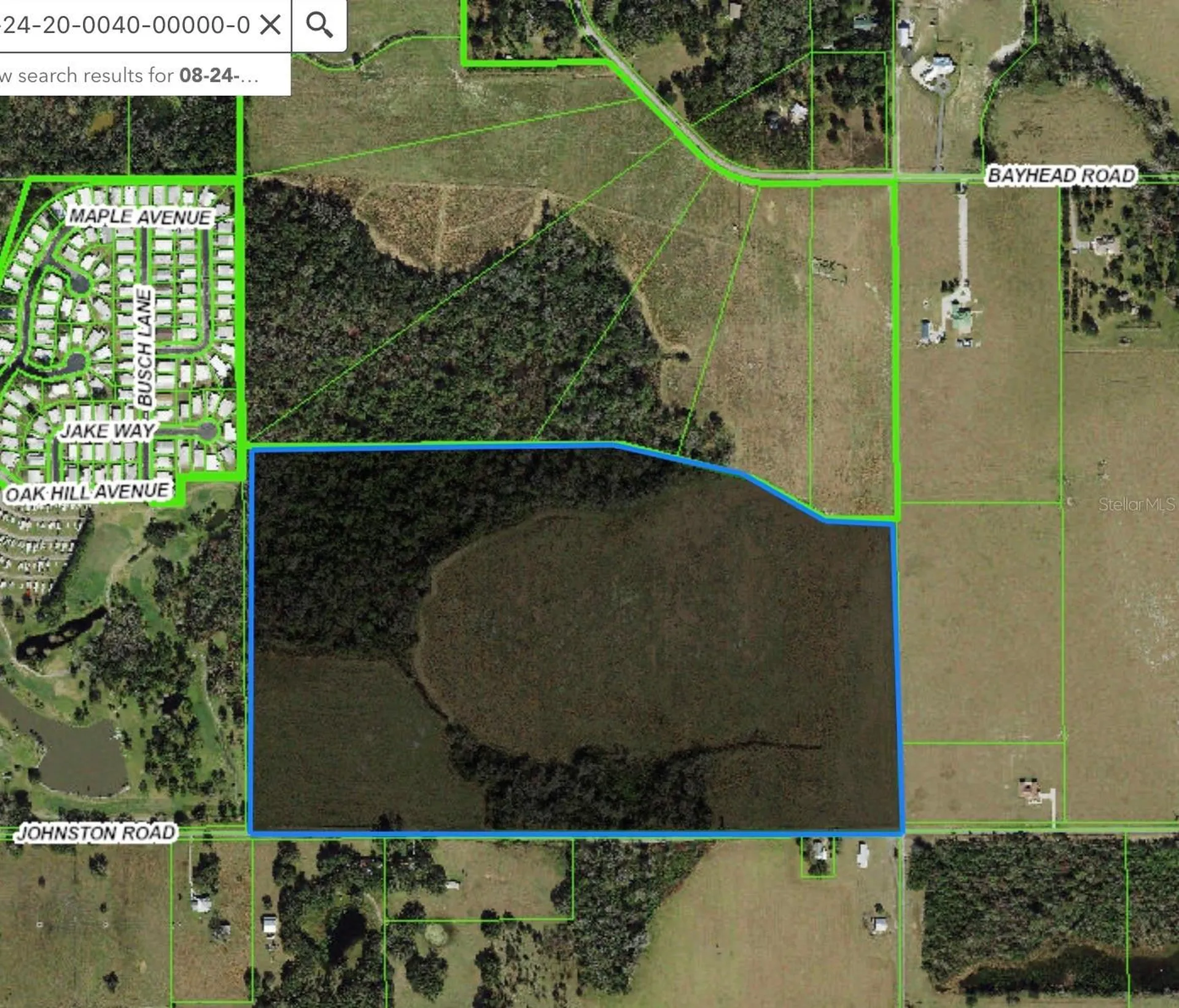 Johnston Road Dade City FL 33523