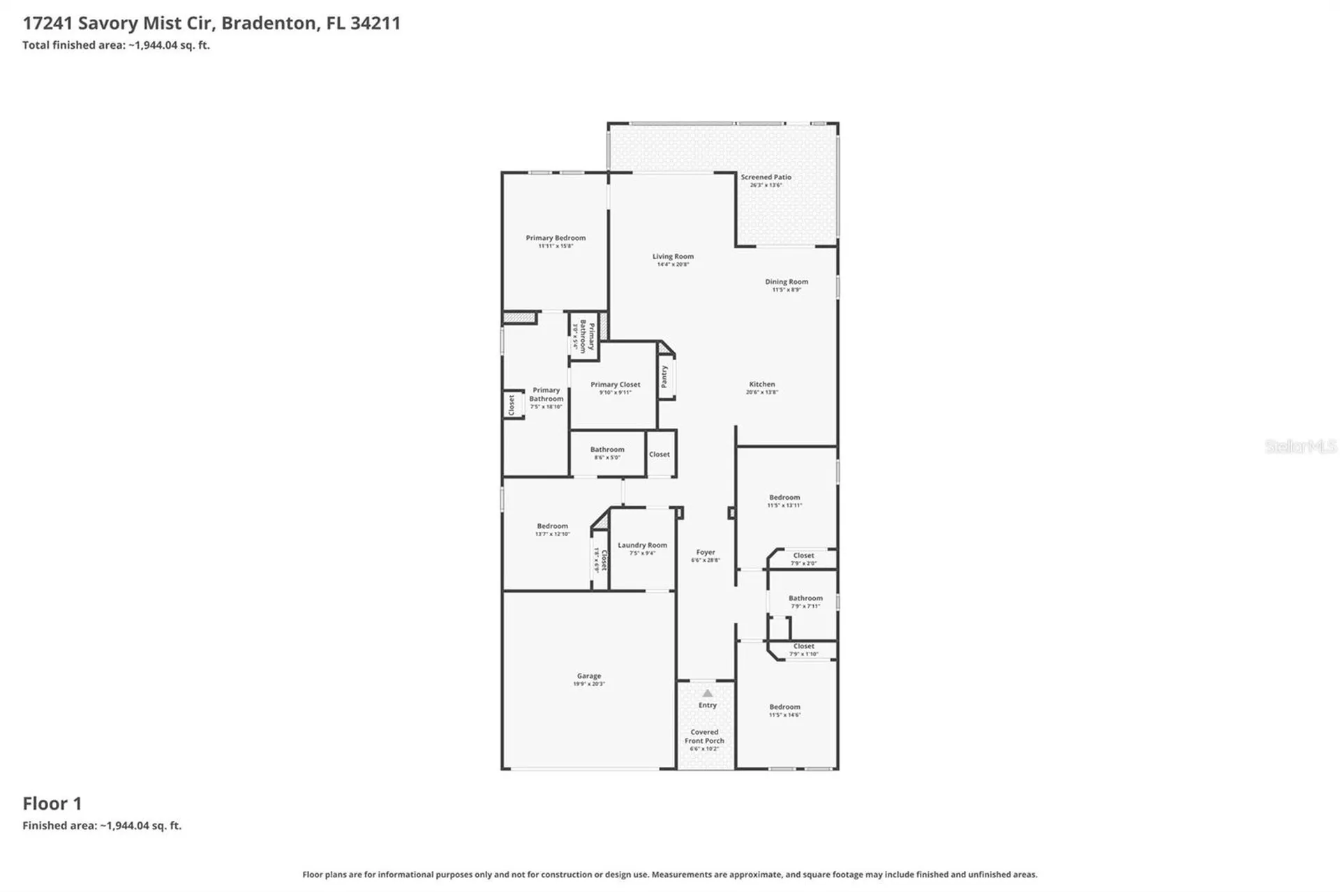 17241 Savory Mist Circle Bradenton FL 34211