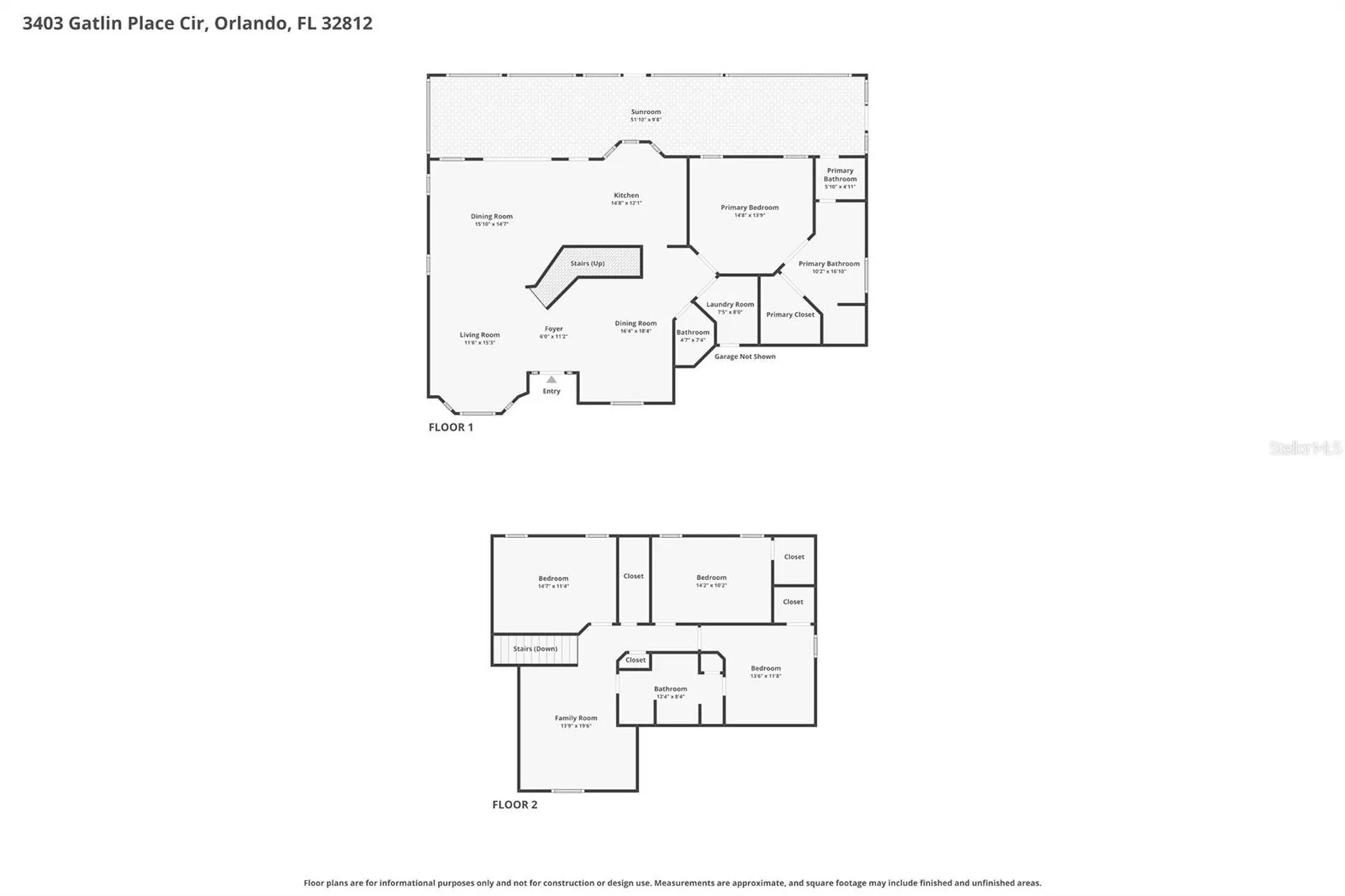 3403 Gatlin Place Circle Orlando FL 32812