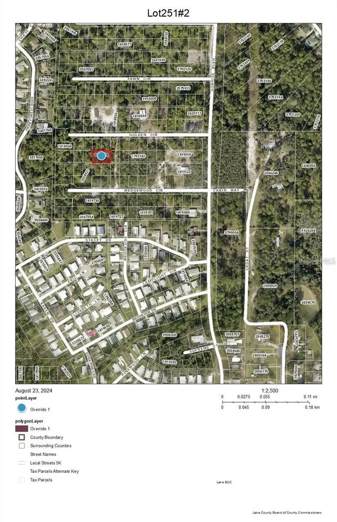Lot 251 & 252 Brookside Circle Mount Dora FL 32757