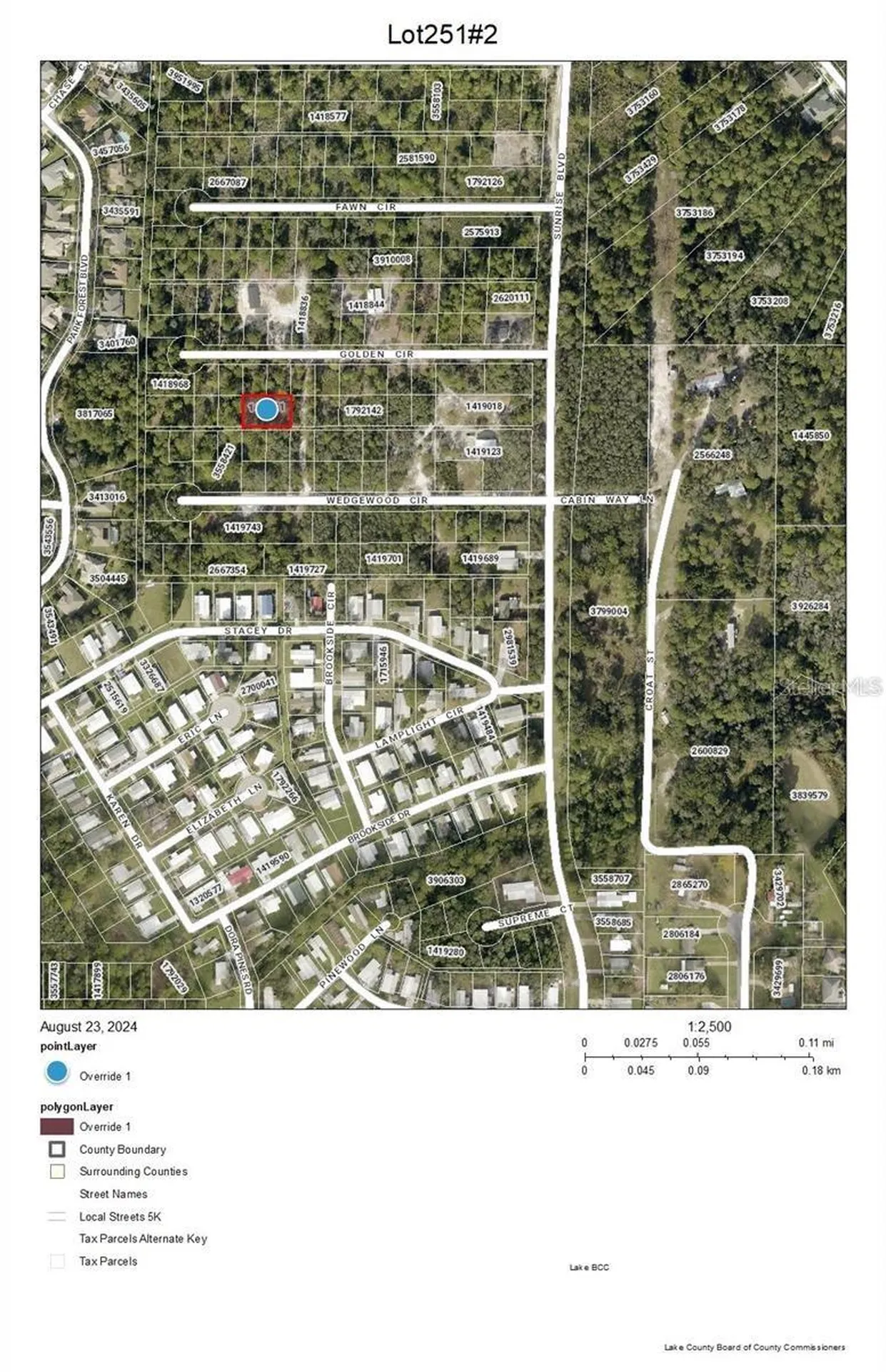 Lot 251 & 252 Brookside Circle Mount Dora FL 32757