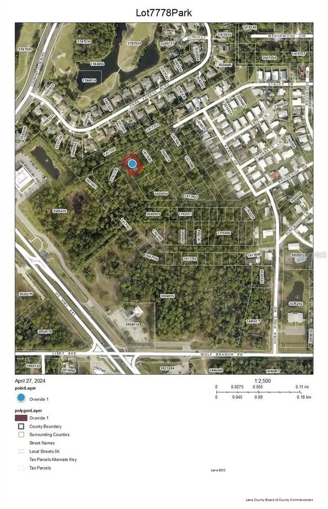 Lots 77 & 78 Park Forest Boulevard Mount Dora FL 32757
