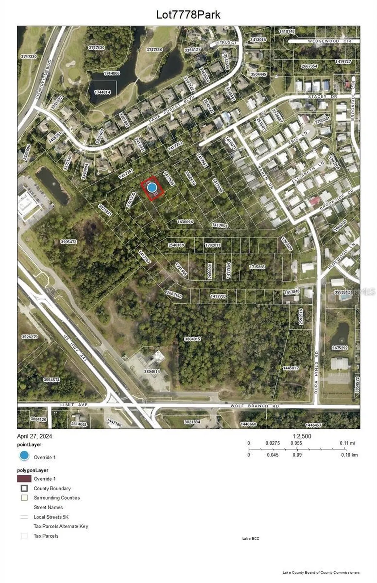 Lots 77 & 78 Park Forest Boulevard Mount Dora FL 32757