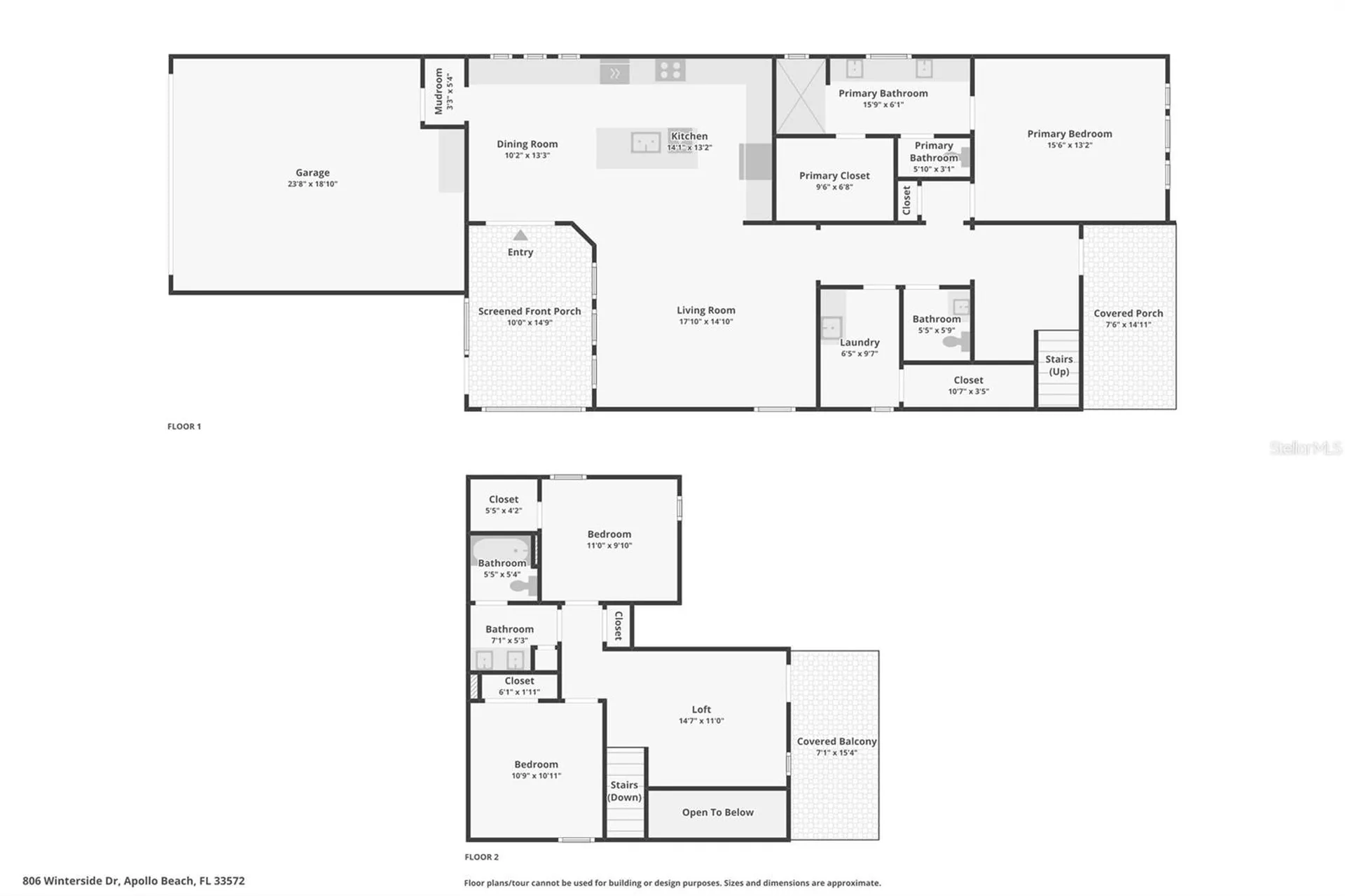 806 Winterside Drive Apollo Beach FL 33572