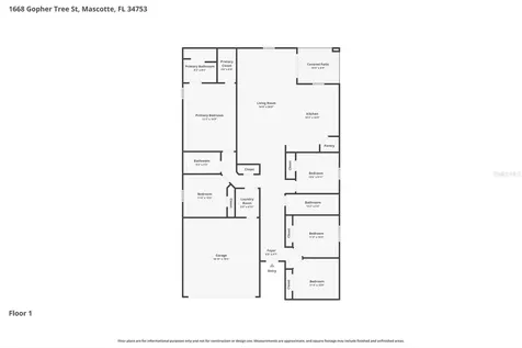 1668 Gopher Tree Street Mascotte FL 34753