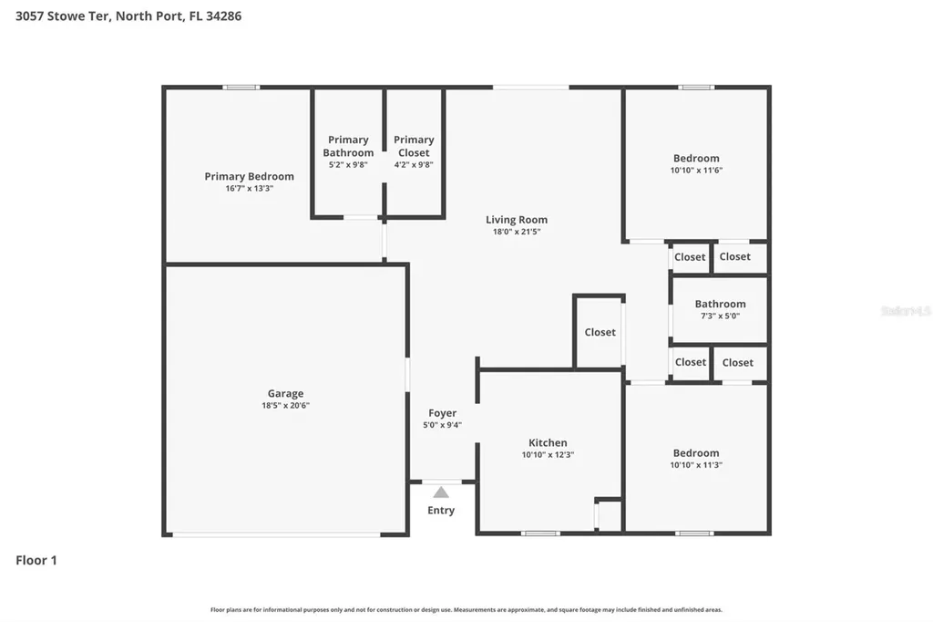 3057 Stowe Terrace North Port FL 34286