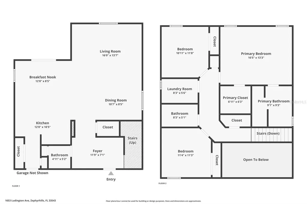 1653 Ludington Avenue Wesley Chapel FL 33543