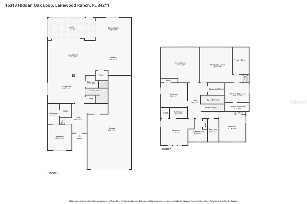 16313 Hidden Oak Loop Bradenton FL 34211