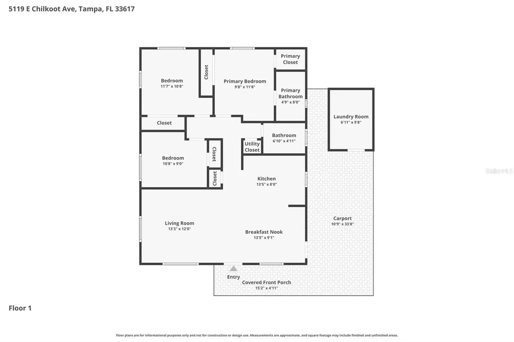 5119 Chilkoot Street Tampa FL 33617