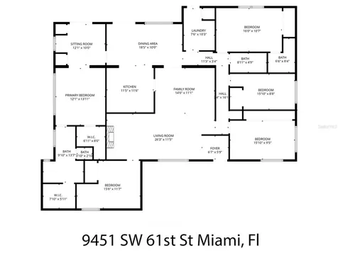 9451 SW 61st Street Miami FL 33173