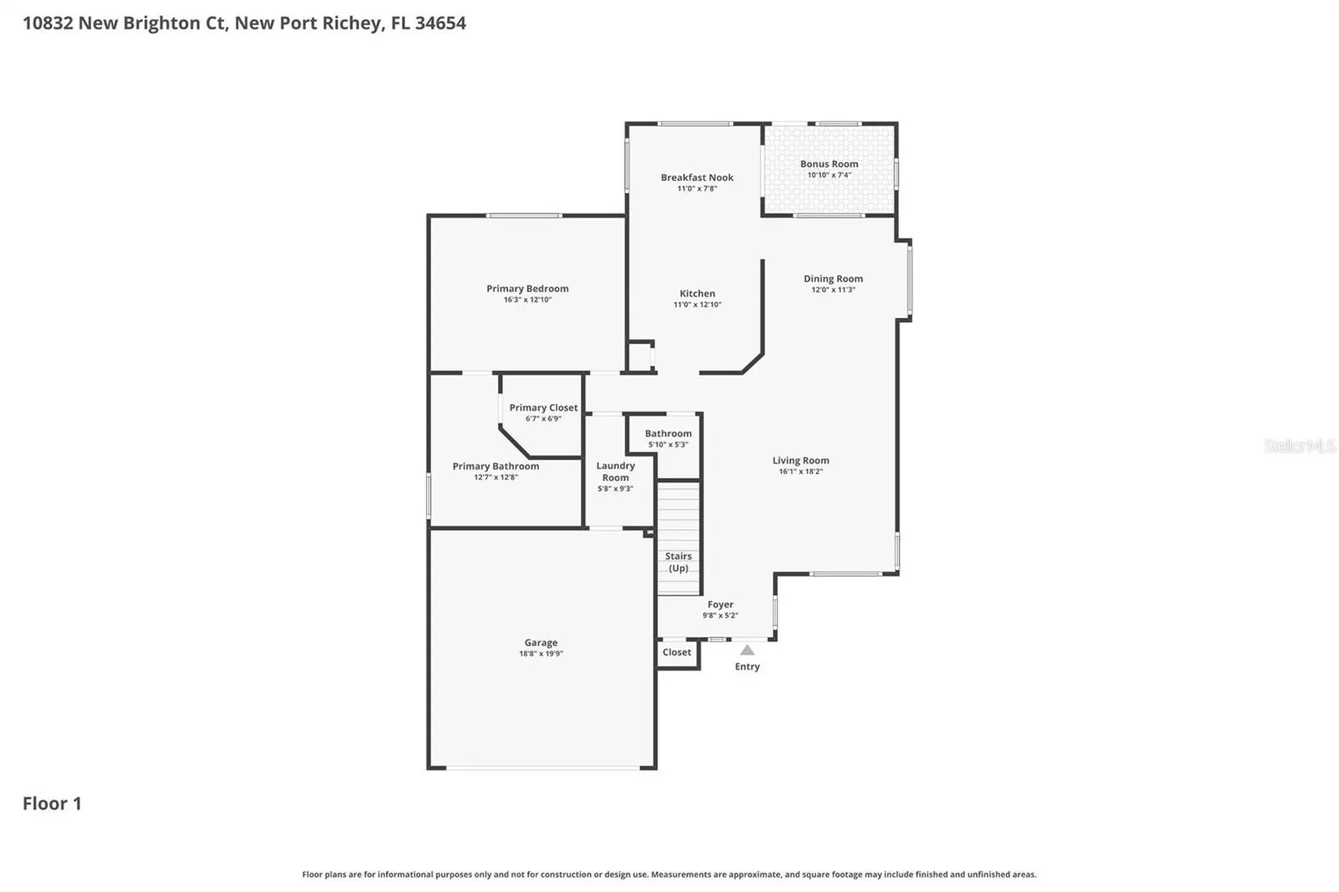 10832 New Brighton Court New Port Richey FL 34654