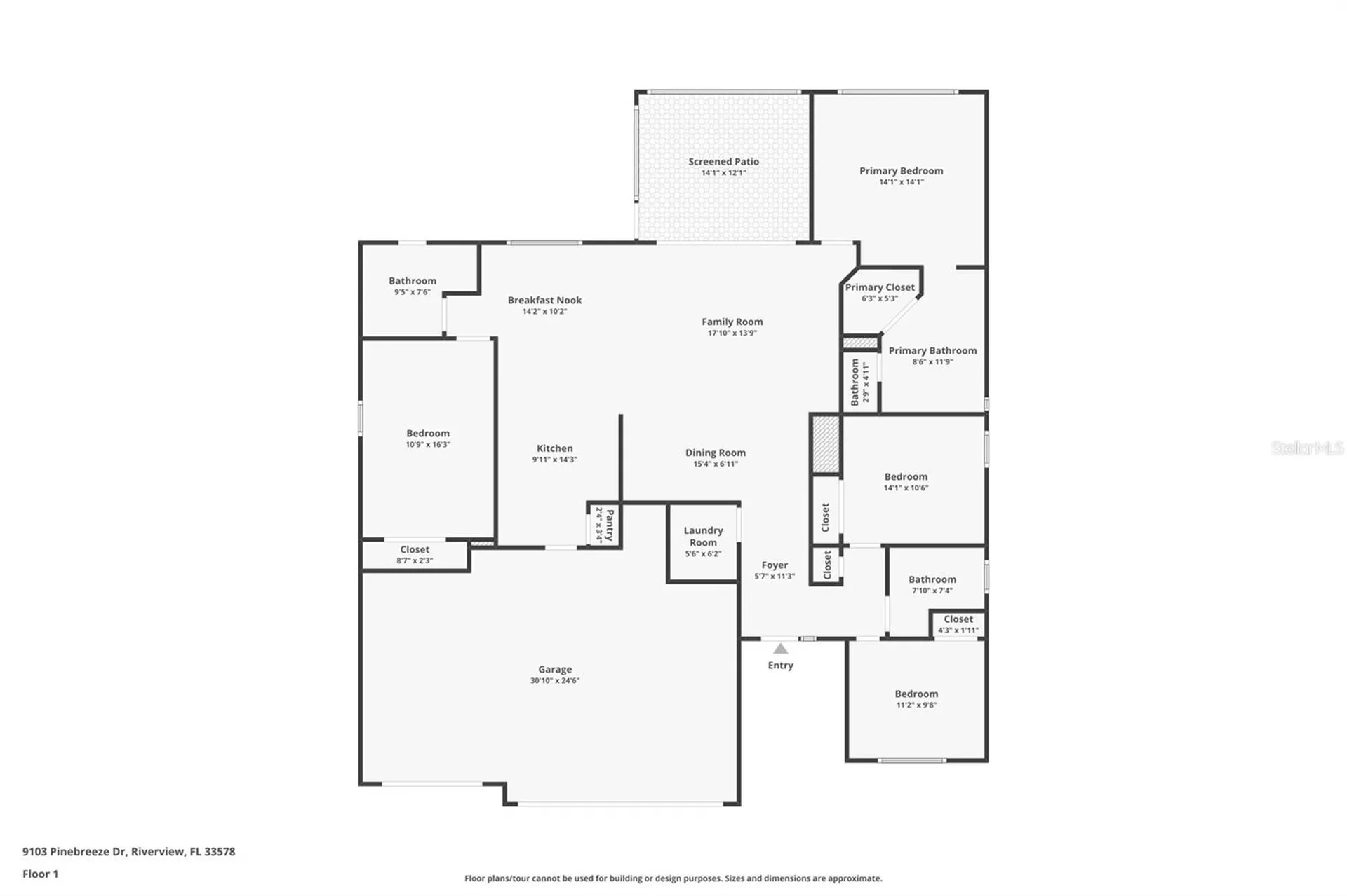 9103 Pinebreeze Drive Riverview FL 33578