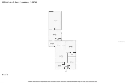 665 26th Avenue S St Petersburg FL 33705
