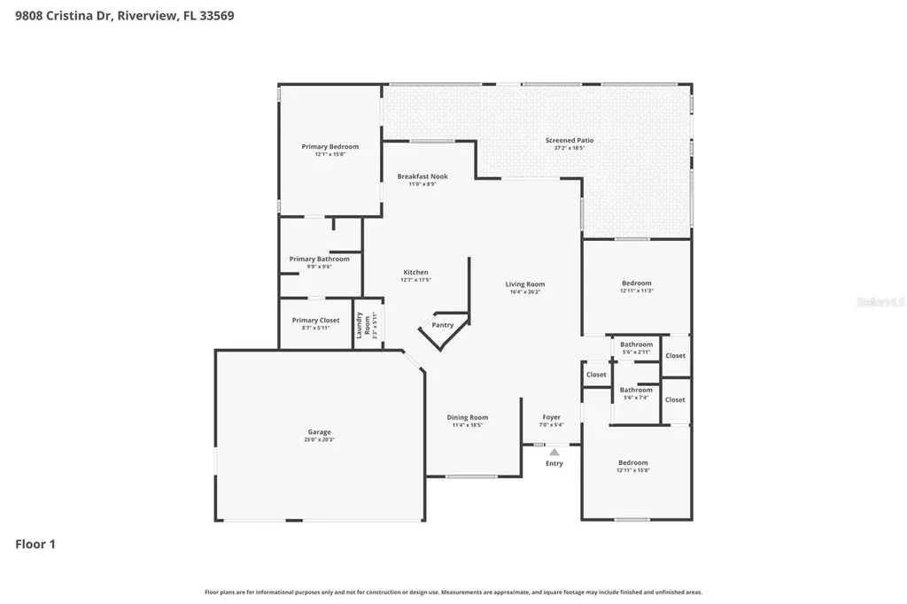 9808 Cristina Drive Riverview FL 33569