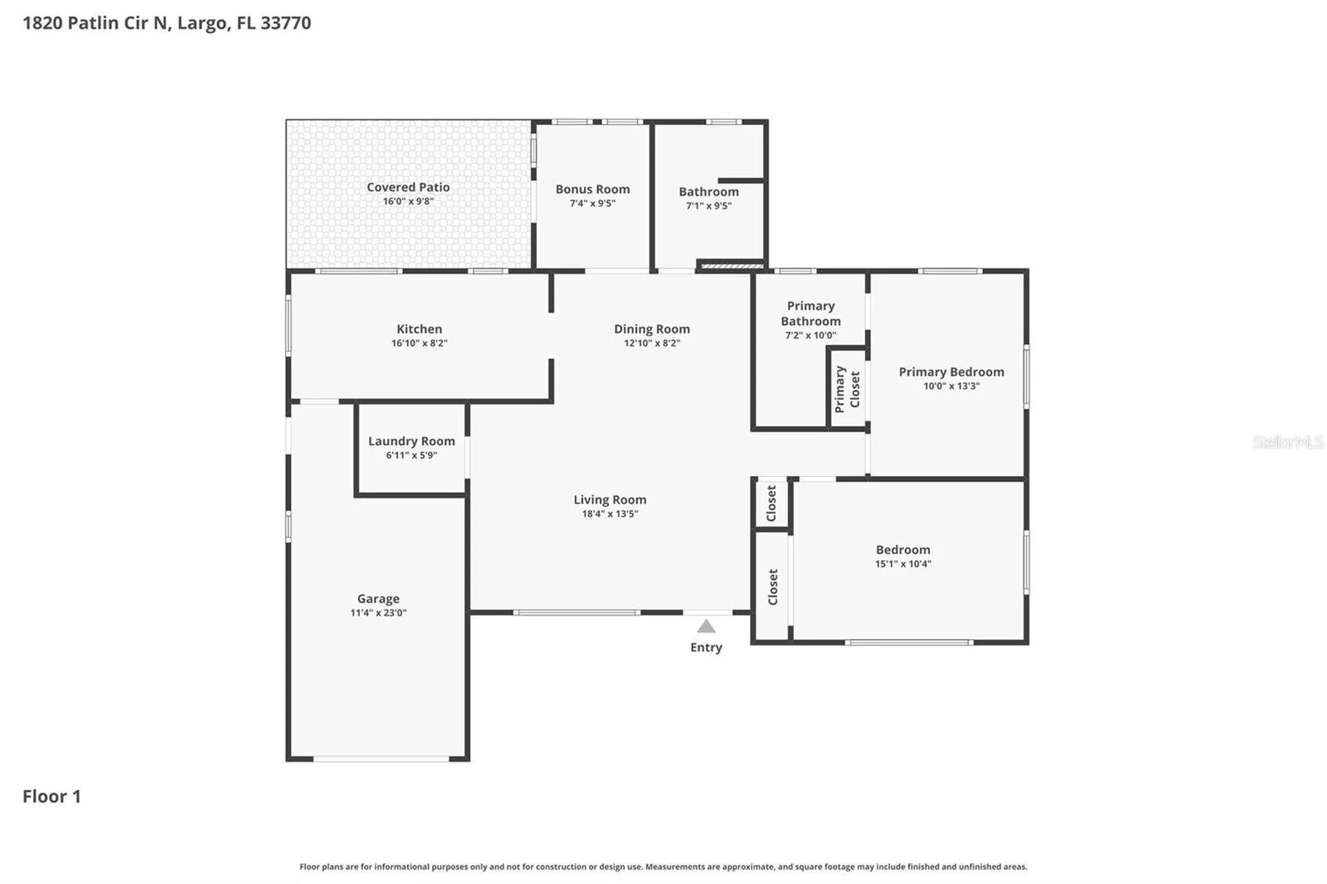 1820 Patlin Circle N Largo FL 33770
