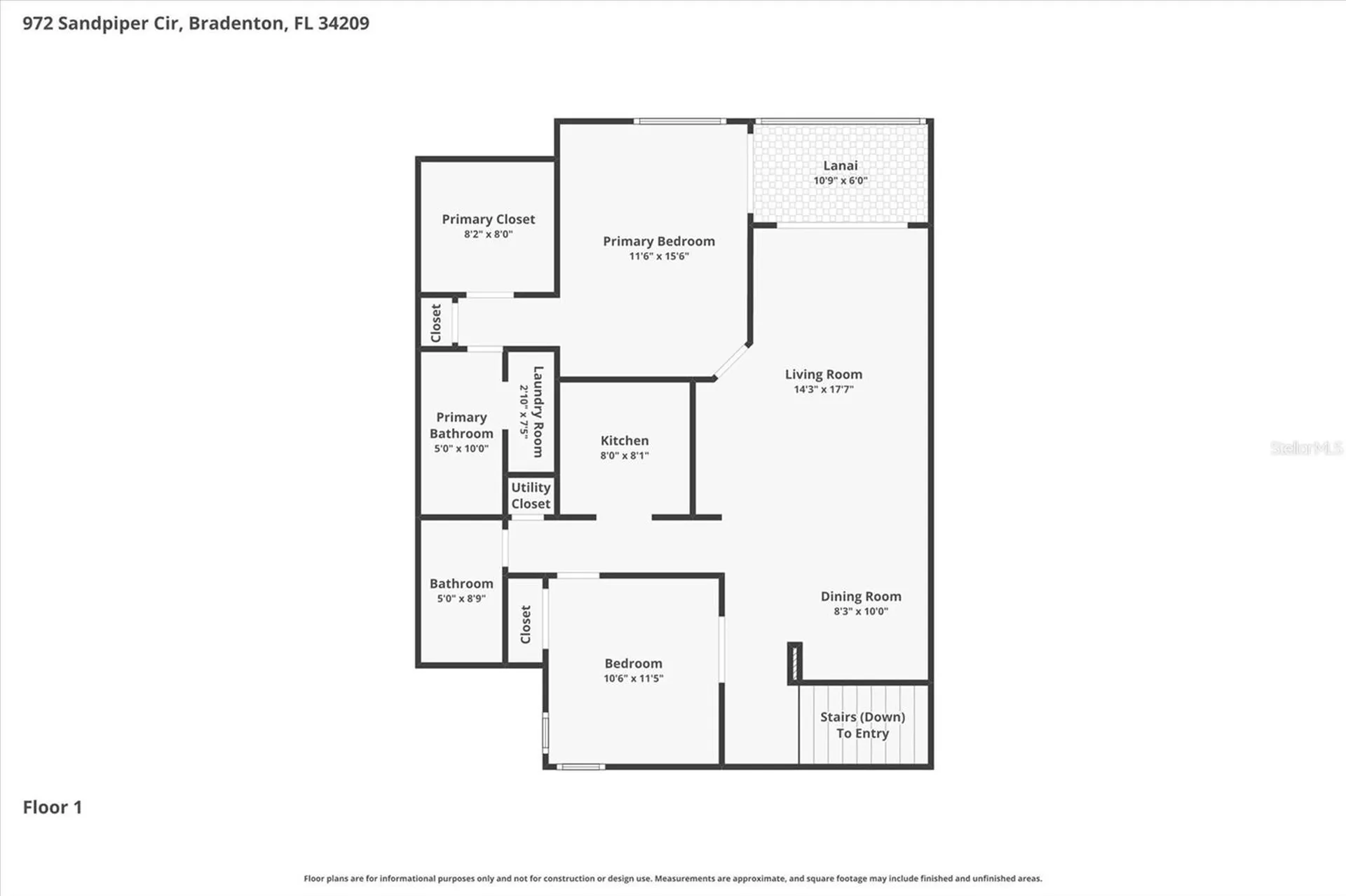 972 Sandpiper Circle Bradenton FL 34209